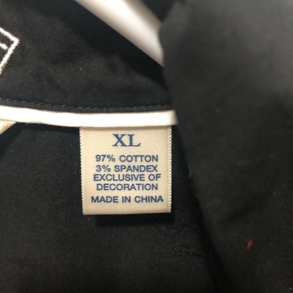 Lee Ryder’s women’s slender, rising black button down the front shirt size XL - Picture 4 of 6